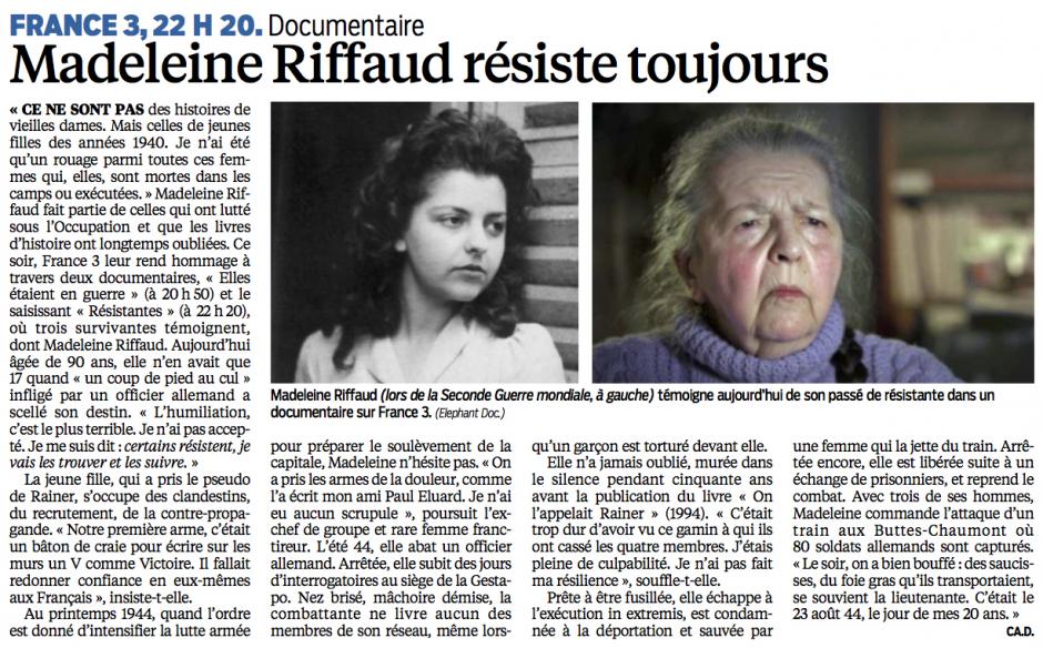 20150525-LeP-Santerre-Madeleine Riffaud résiste toujours