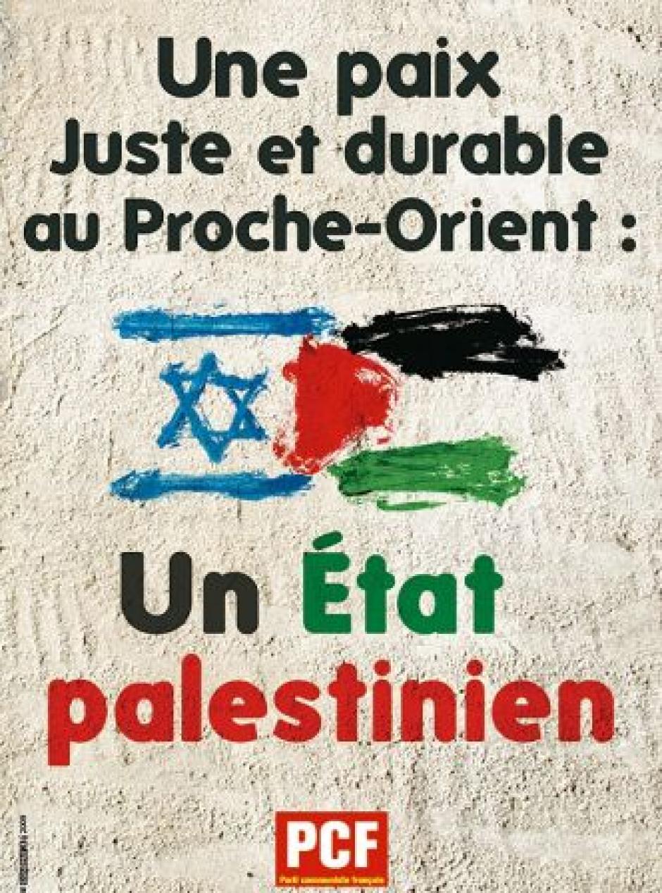 Les Députés communistes ont déposé une Proposition de résolution portant sur la reconnaissance par la France de l’État palestinien.