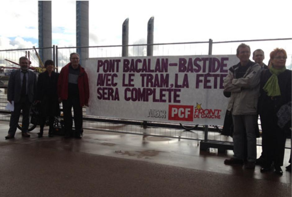 Pont Bacalan-Bastide: avec le tram-train, la fête sera complète!
